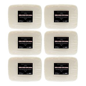 Kit 6kg Cera de Coco Dura para Velas 100% Vegetal Ponto Química