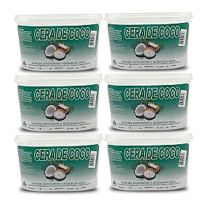 Kit 6kg Cera de Coco para Velas 100% Vegetal Solven