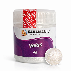 Mica Cintilante Pérola para Velas 4g Saramanil