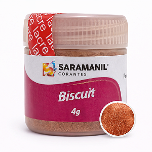 Pó Metais p/ Biscuit Cobre 4grs Saramanil