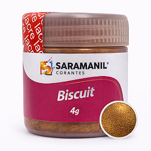 Pó Metais p/ Biscuit Ouro Velho 4grs Saramanil