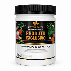 Óleo Vegetal Coco Babacu  500g  Peter Paiva
