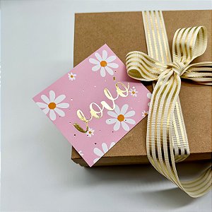 10un Postal Hot Stamping "Vovó" - Coleção Dia dos Avós