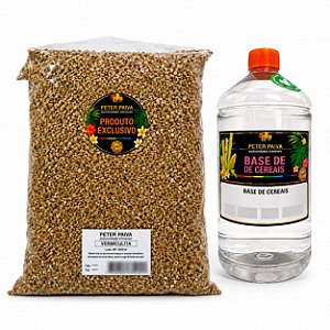 Kit Vermiculita Pequena + Álcool de Cereais Peter Paiva