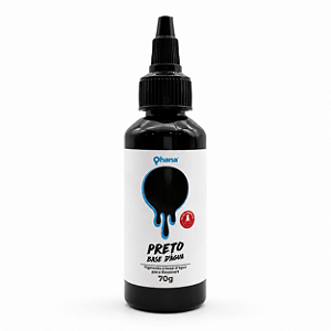 Pigmento Ohana Preto Concentrado à Base d'água 70g