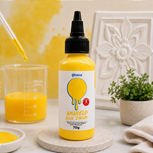 Pigmento Amarelo Ohana Concentrado à Base d'água 70g