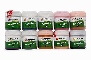 Kit 10 Corante em Pó para Cosméticos