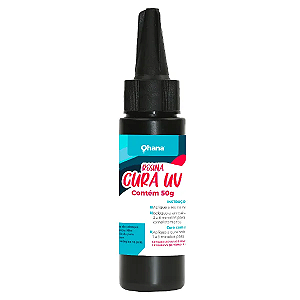 Resina Epóxi de Cura UV Super Transparente - 50g Ohana