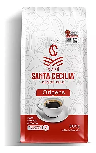 Café Santa Cecília Origens - Torrado E Moído 500g - Matas de Minas