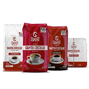 Combo Sabores De Minas - Café Santa Cecília Especial Moído na Hora - 4 Unidades