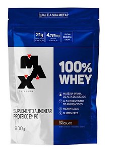 100% WHEY CHOCOLATE 900gr MAX
