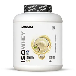 ISO WHEY 1,8Kg BAUNILHA NUTRATA