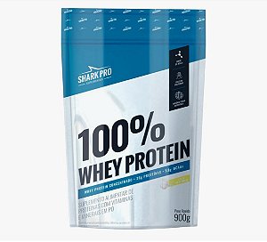 100% WHEY SHARK LEITINHO 900GR