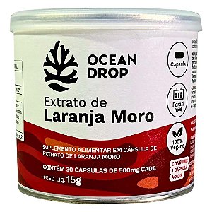 EXTRATO DE LARANJA MORO 30 CAPS -OCEAN DROP