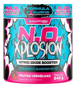 N.o Xplosion 240g Pré Treino - Adaptogen Science FRUTAS VERMELHAS