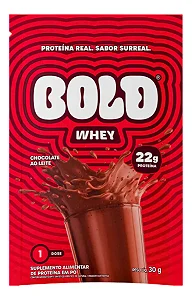 BOLD WHEY SACHE 30gr SABOR CHOCOLATE AO LEITE