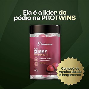 CREATINA 30 GUMMIES 3g Cada Frutas vermelhas