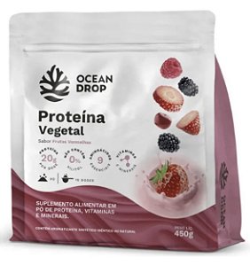 Proteína vegetal 450gr Frutas Vermelhas