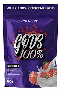 GODS 100% CONCENTRADO 900g MORANGO