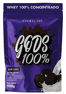 GODS 100% CONCENTRADO 900g COOKIES CREAM