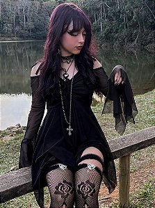 Vestido Preto Fairy