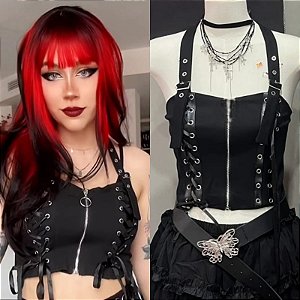 Cropped Preto Jinx