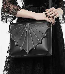 Bolsa Preta Asa de Vampiro