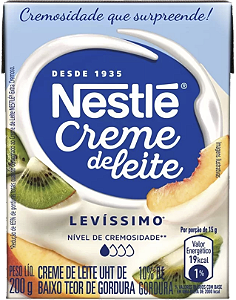 Creme De Leite Levíssimo 200g Nestle