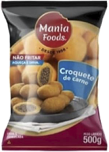 Croquete De Carne 500g Forno Mania