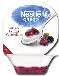 Iogurte Grego Calda De Frutas Vermelhas 90g Nestlé