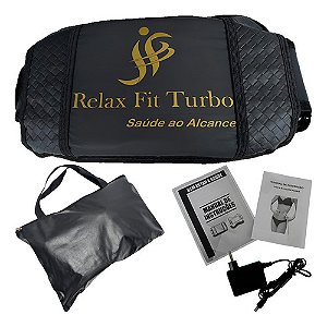 Cinta Massageadora Redutora E Modeladora Abdominal Relax Fit