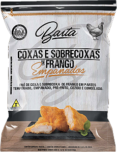 Coxas e Sobrecoxas De Frango Empanado  700g Baita