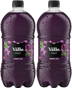 Kit 2 Sucos Frut Uva 1 Litro Del Valle