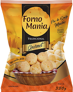Pão De Queijo Gourmet 330g Forno Mania