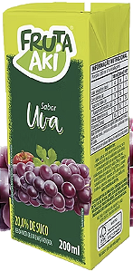 Suco De Uva 200 ml Fruta Aki