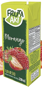 Suco Morango 200 ml Fruta Aki