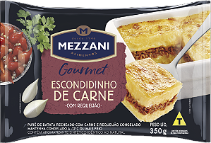Escondidinho De Carne Com Requeijão 350g Mezzani