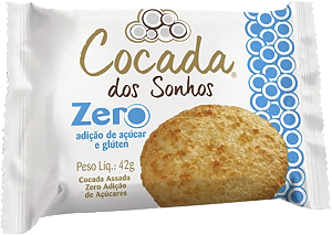 Cocada Assada Zero 42g Cocada Dos Sonhos
