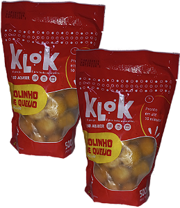 Kit 2 Bolinho De Queijo 500g Klok