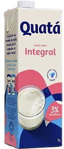 Leite UHT Integral 1 Litro Quatá