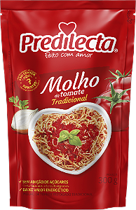 Molho De Tomate Tradicional 300g Predilecta