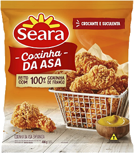 Coxinha Da Asa Empanada Crocante Air Fryer 400g Seara