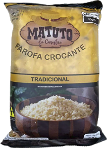 Farofa De Mandioca Tradicional 200g Matuto Da Canastra