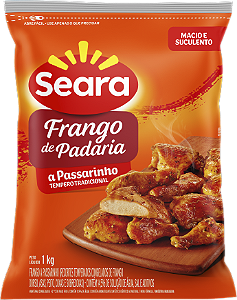Frango de Padaria Petisco Temperado 800g Seara Passarinho