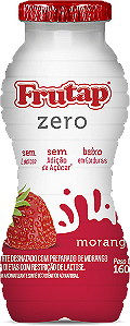 Garrafinha Iogurte Morango Zero 160g Frutap