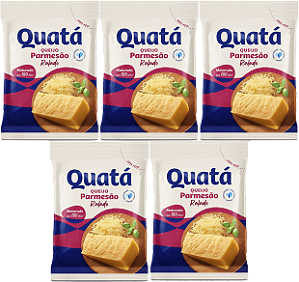 Kit 6 Queijo Ralado Parmesão 10g Quatá