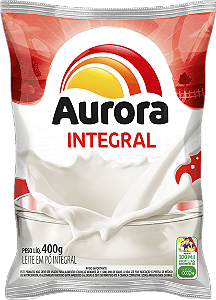 Leite Em Pó Integral 400g Aurora
