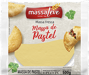 Massa De Pastel Cumbuca 500g Massa Leve