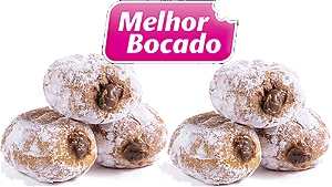 Mini Donuts Chocolate 90g Melhor Bocado Cx.6 Unid.