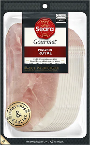 Presunto Royal Fatiado 100g Seara Gourmet